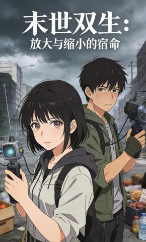 短剧《末世双生：放大与缩小的宿命》海报