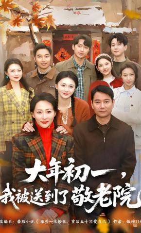 短剧《大年初一，我被送到了敬老院》海报