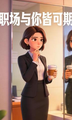 短剧《职场与你皆可期》海报