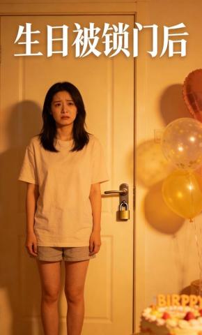 短剧《生日被锁门后》海报