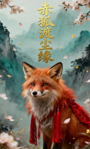 短剧《赤狐渡尘缘》海报