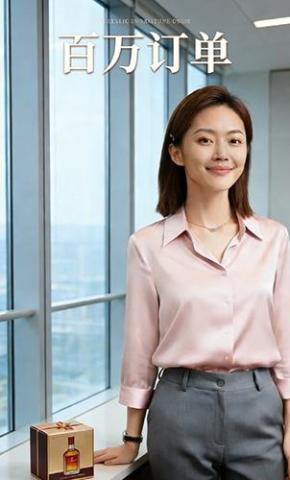 短剧《百万订单》海报