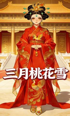 短剧《三月桃花雪》海报