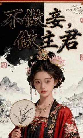 短剧《不做妾，做主君》海报