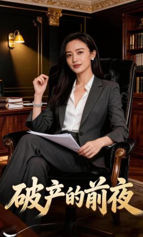 短剧《破产的前夜》海报