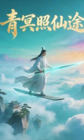 短剧《青冥照仙途》海报