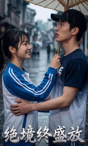 短剧《绝境终盛放》海报