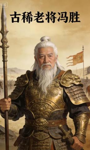 短剧《古稀老将冯胜》海报