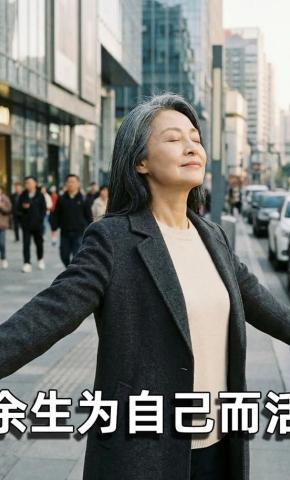 短剧《余生为自己而活》海报