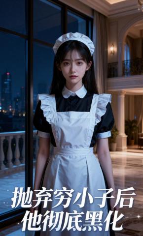 短剧《抛弃穷小子后他彻底黑化》海报