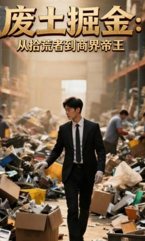 短剧《废土掘金：从拾荒者到商界帝王》海报