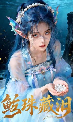 短剧《鲛珠藏泪》海报