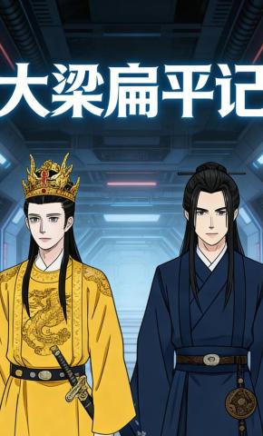 短剧《大梁扁平记》海报