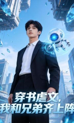 短剧《穿书虐文，我和兄弟齐上阵》海报