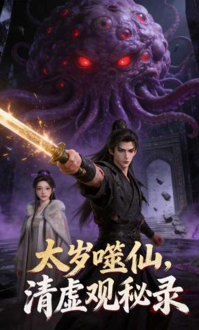 短剧《太岁噬仙：清虚观秘录》海报