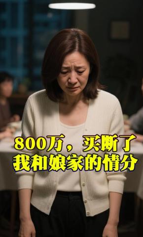 短剧《800万，买断了我和娘家的情分》海报