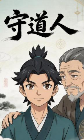 短剧《守道人》海报