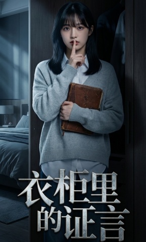 短剧《衣柜里的证言》海报