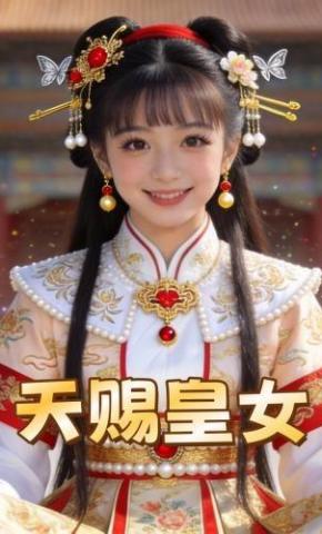 短剧《天赐皇女》海报