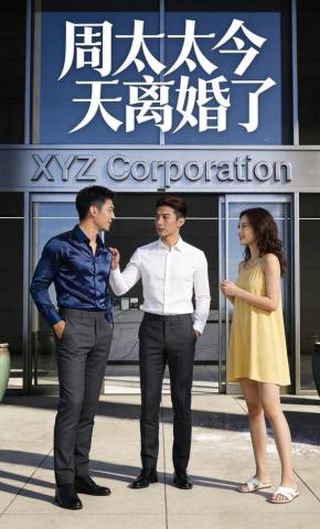 短剧《周太太今天离婚了》海报