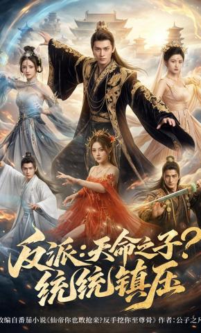 短剧《反派：天命之子？统统镇压》海报