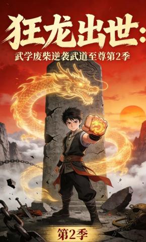 短剧《狂龙出世：武学废柴逆袭武道至尊第2季》海报