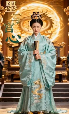 短剧《墨写宫心》海报