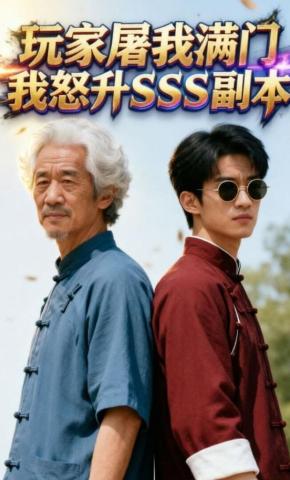 短剧《玩家屠我满门，我怒升SSS副本》海报