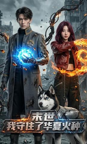 短剧《末世：我守住了华夏火种》海报