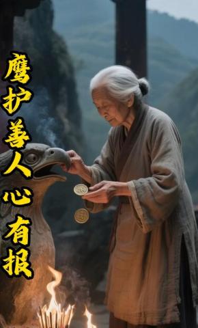 短剧《鹰护善人心有报》海报