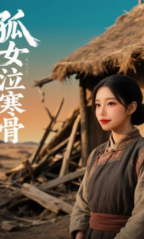 短剧《孤女泣寒骨》海报