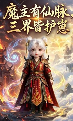 短剧《魔主有仙脉，三界皆护崽》海报
