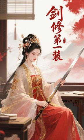 短剧《剑修第一装》海报