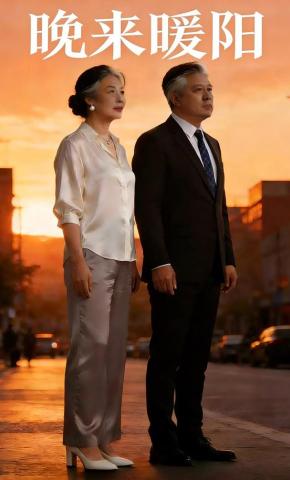 短剧《晚来暖阳》海报