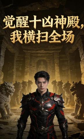 短剧《觉醒十凶神殿，我横扫全场》海报