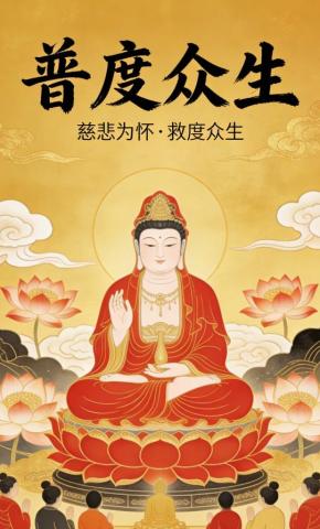 短剧《普度众生》海报