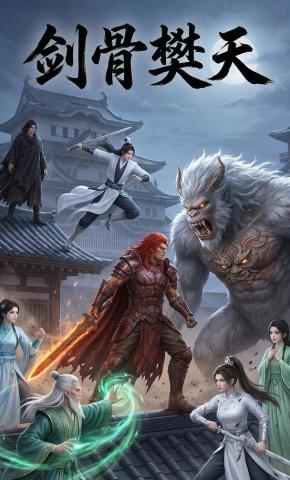 短剧《剑骨樊天》海报