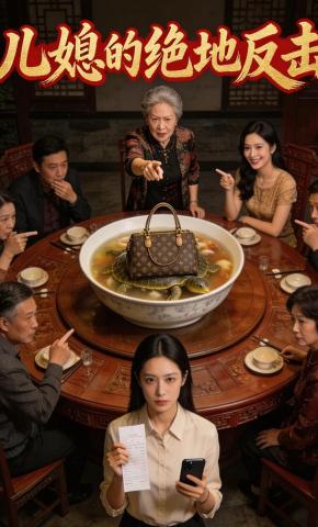 短剧《儿媳的绝地反击》海报