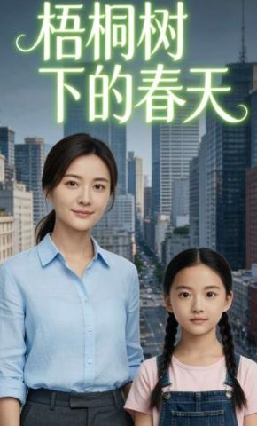 短剧《梧桐树下的春天》海报