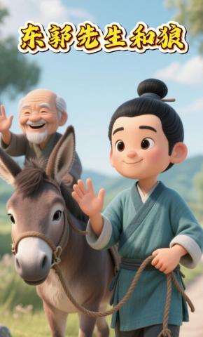 短剧《东郭先生和狼》海报