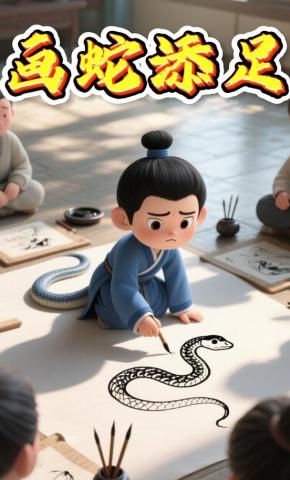 短剧画蛇添足海报