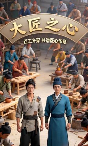 短剧《大匠之心》海报