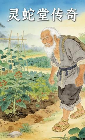 短剧《灵蛇堂传奇》海报