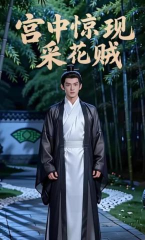 短剧《宫中惊现采花贼》海报