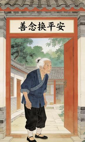 短剧《善念换平安》海报