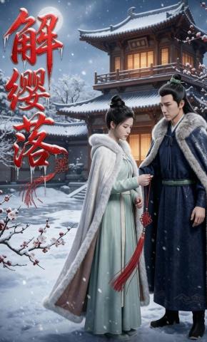 短剧《解缨落》海报