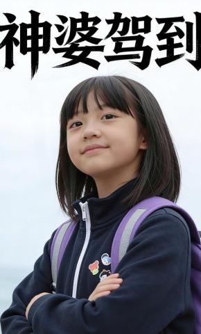 短剧《神婆驾到》海报