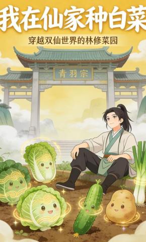 短剧《我在仙家种白菜》海报