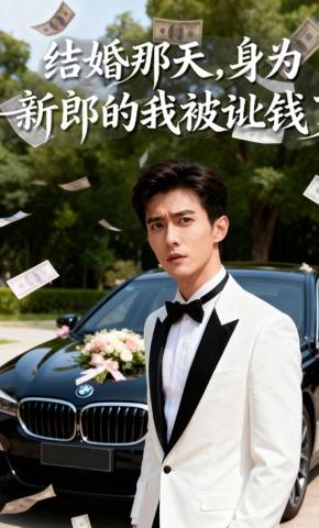 短剧《结婚那天，身为新郎的我被讹钱了》海报