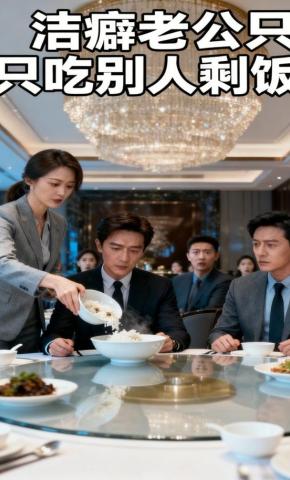 短剧《洁癖老公只吃别人剩饭》海报